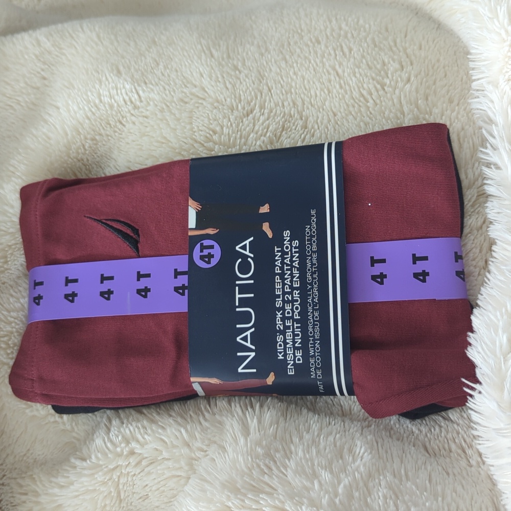 Kids Sz 4T: Nautica 2pk Sleep Pant